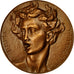 France, Medal, Paris-Normandie, Coeffin, MS(65-70), Bronze