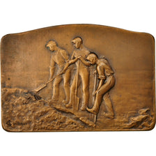 Frankreich, Medaille, Horticulture, Jardins, 1957, Coudray, VZ, Bronze
