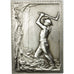 Francia, medaglia, Les Mines de Lens, 1929, Roty, SPL, Bronzo argentato