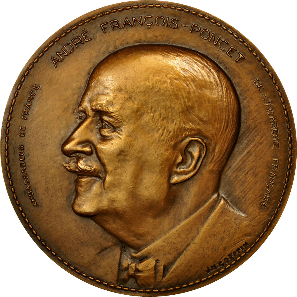 Frankreich, Medaille, André François Poncet, Croix Rouge Française, 1967