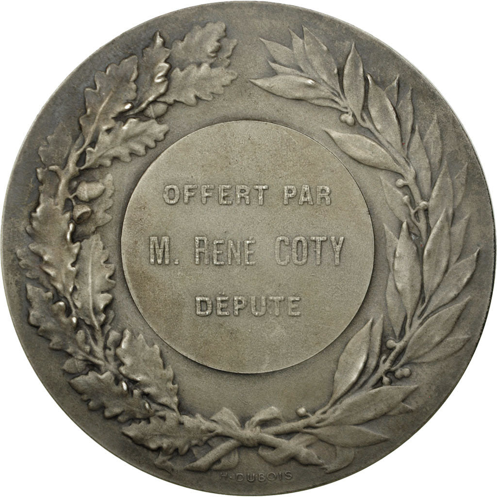 France, Medal, Marianne, République Française, Dupuis.D, MS(63), Silvered