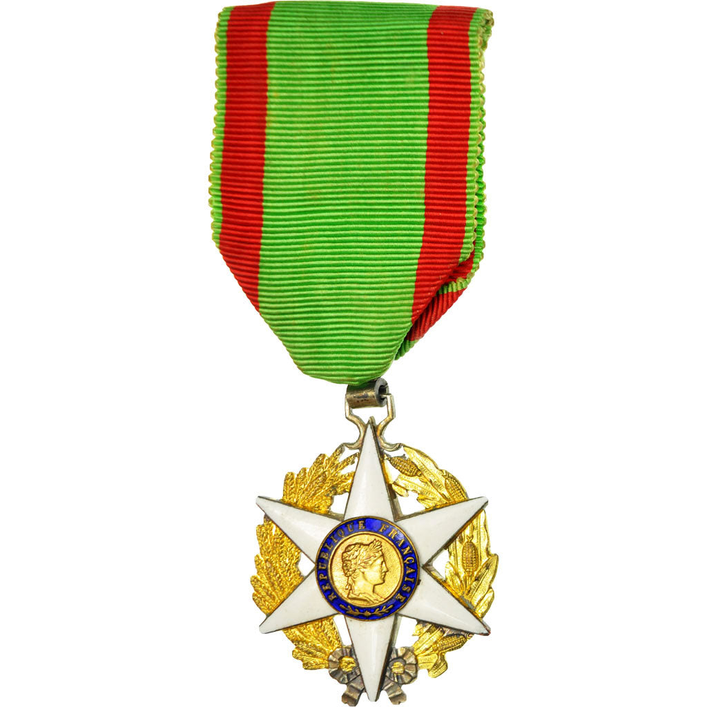 France, Médaille du Mérite Agricole, Medal, 1883, Excellent Quality, Silver