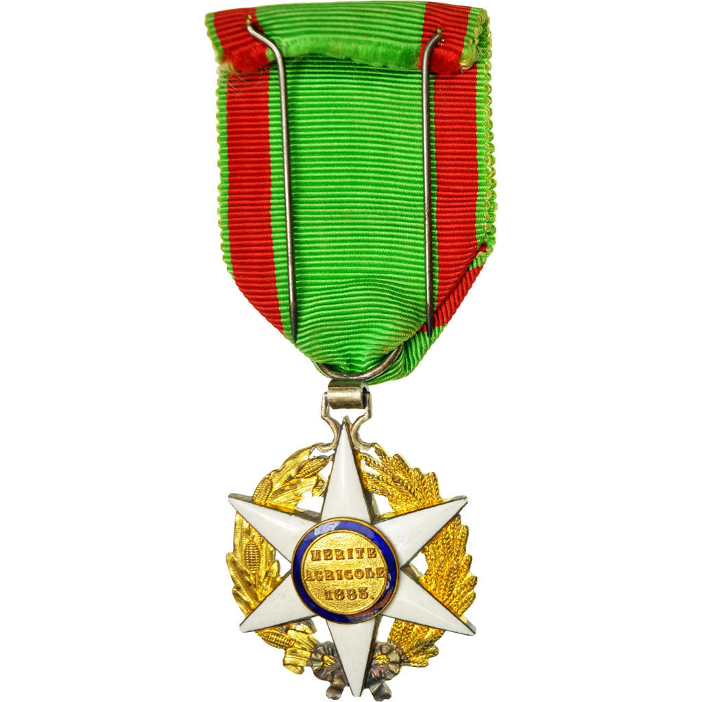 France, Médaille du Mérite Agricole, Medal, 1883, Excellent Quality, Silver