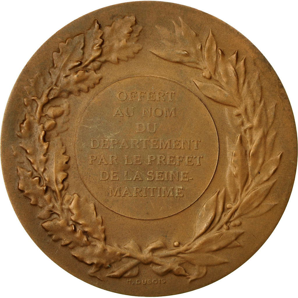 France, Medal, Horticulture, Seine Maritime, Simon, MS(63), Bronze