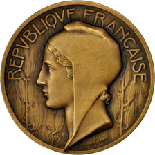 France, Medal, Marianne, République Française, Delannoy, MS(63), Bronze