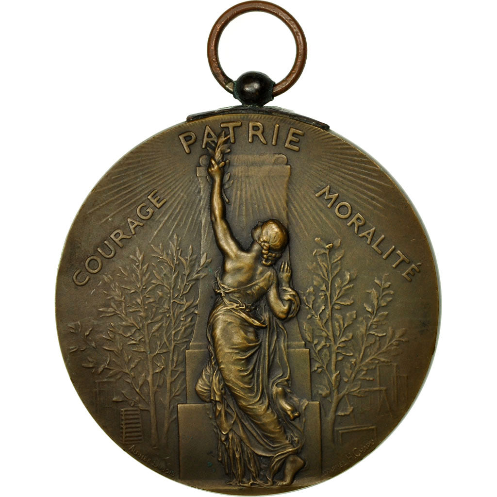 France, Medal, Union des sociétés de gymnastique de France, Dubois.A