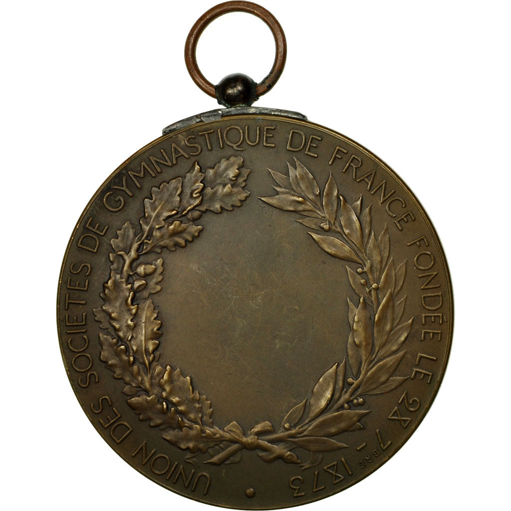 France, Medal, Union des sociétés de gymnastique de France, Dubois.A