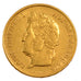 FRANCE, Louis-Philippe, 40 Francs, 1834, Paris, KM #747.1, AU(50-53), Gold,...