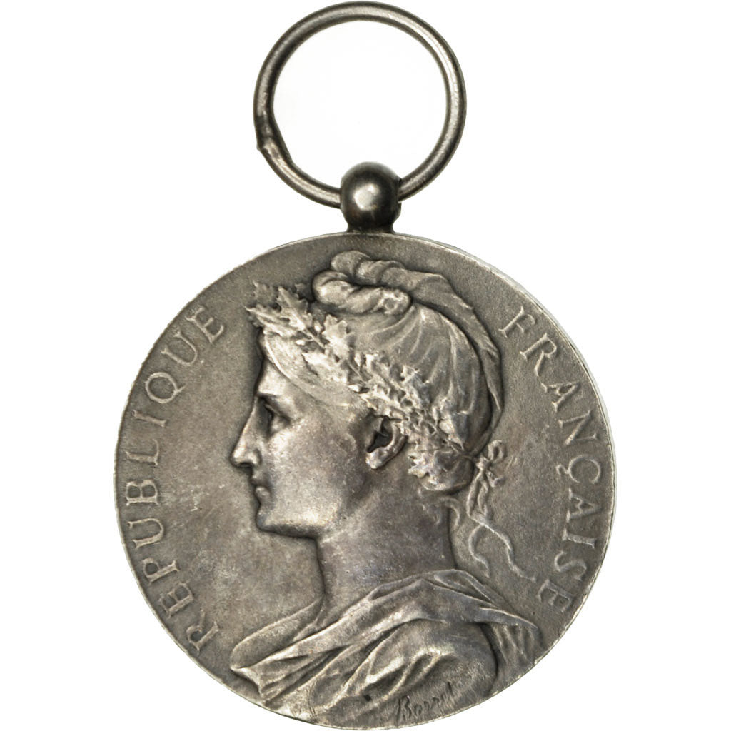 France, Médaille d'honneur du travail, Medal, 1932, Excellent Quality, Borrel