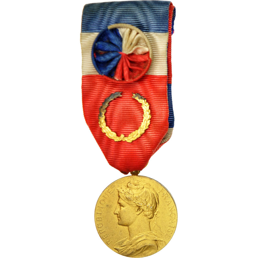 France, Médaille d'honneur du travail, Medal, 1950, Excellent Quality, Borrel