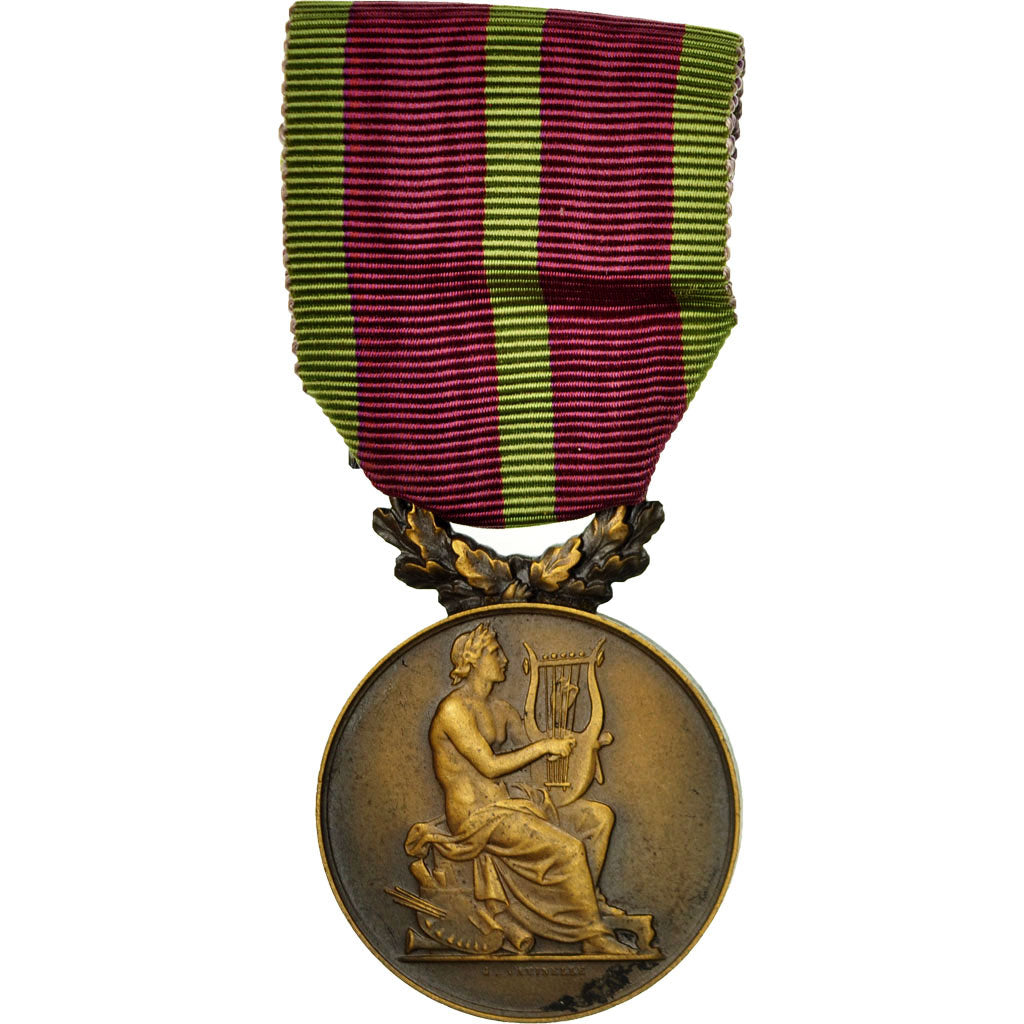 France, Sociétés musicales et chorales, Medal, Excellent Quality, Vatinelle