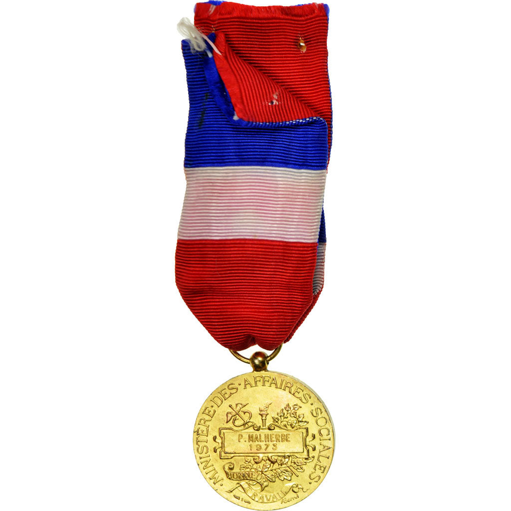 Frankrijk, Médaille d'honneur du travail, Medaille, 1973, Heel goede staat