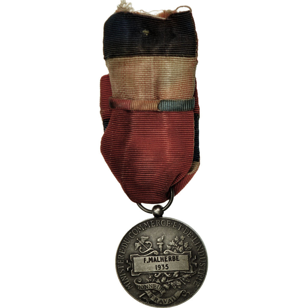 Frankreich, Médaille d'honneur du travail, Medaille, 1935, Very Good Quality