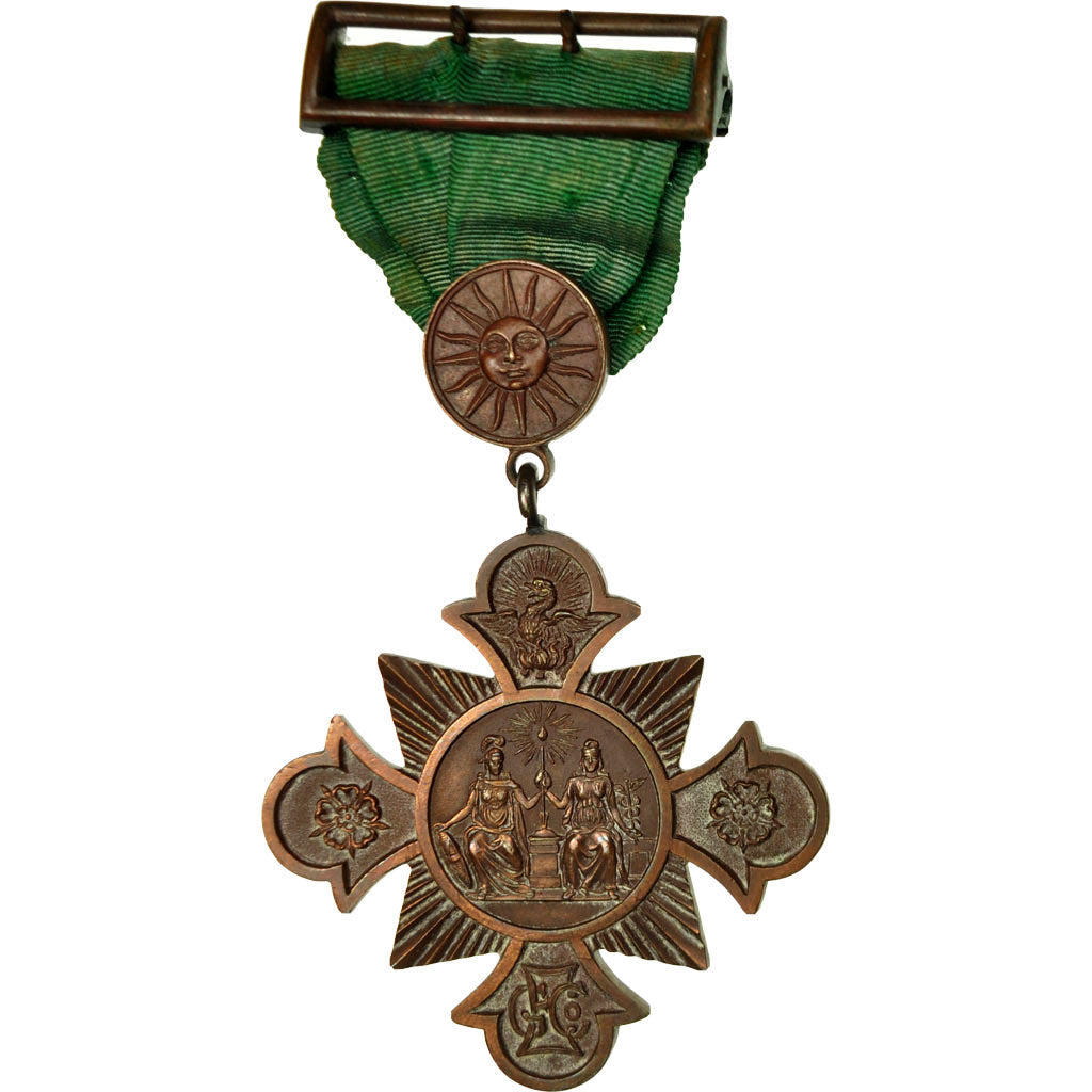 United Kingdom , European Gas Company, Londres, Medal, 1893, Very Good Quality