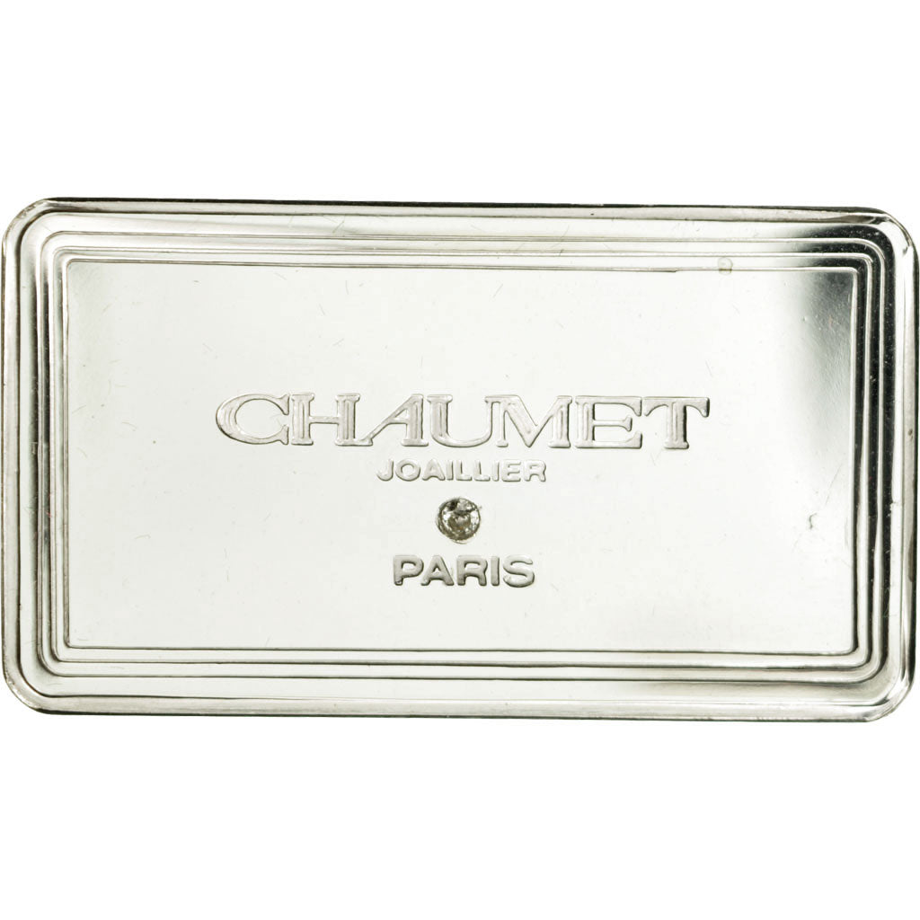 France, Medal, Lingotin, Chaumet Joaillier, Canary Diamond, Paris, MS(64)