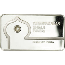 India, Medal, Lingotin, Tribhovandas Bhimji Zaveri, Garnet, Bombay, MS(64)