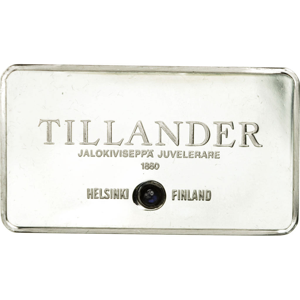 Finland, Medal, Lingotin, Tillander, Spectrolite, Helsinki, MS(64), Silver