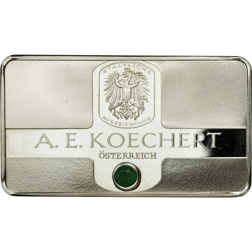 Austria, medaglia, Lingotin, A.E Koechert, Quartz, Vienne, SPL+, Argento
