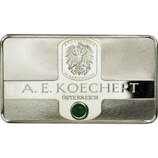 Austria, medaglia, Lingotin, A.E Koechert, Quartz, Vienne, SPL+, Argento