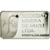 Colombia, Medal, Lingotin, Sociedad Minera De Muzo LTDA, Esmeralda, Bogota