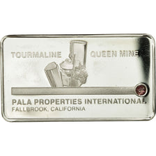United States of America, Medal, Lingotin, Tourmaline Queen Mine, Pink
