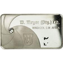 Afrique du Sud, Médaille, Lingotin, W. Meyer LTD., Heliodor, SPL+, Argent
