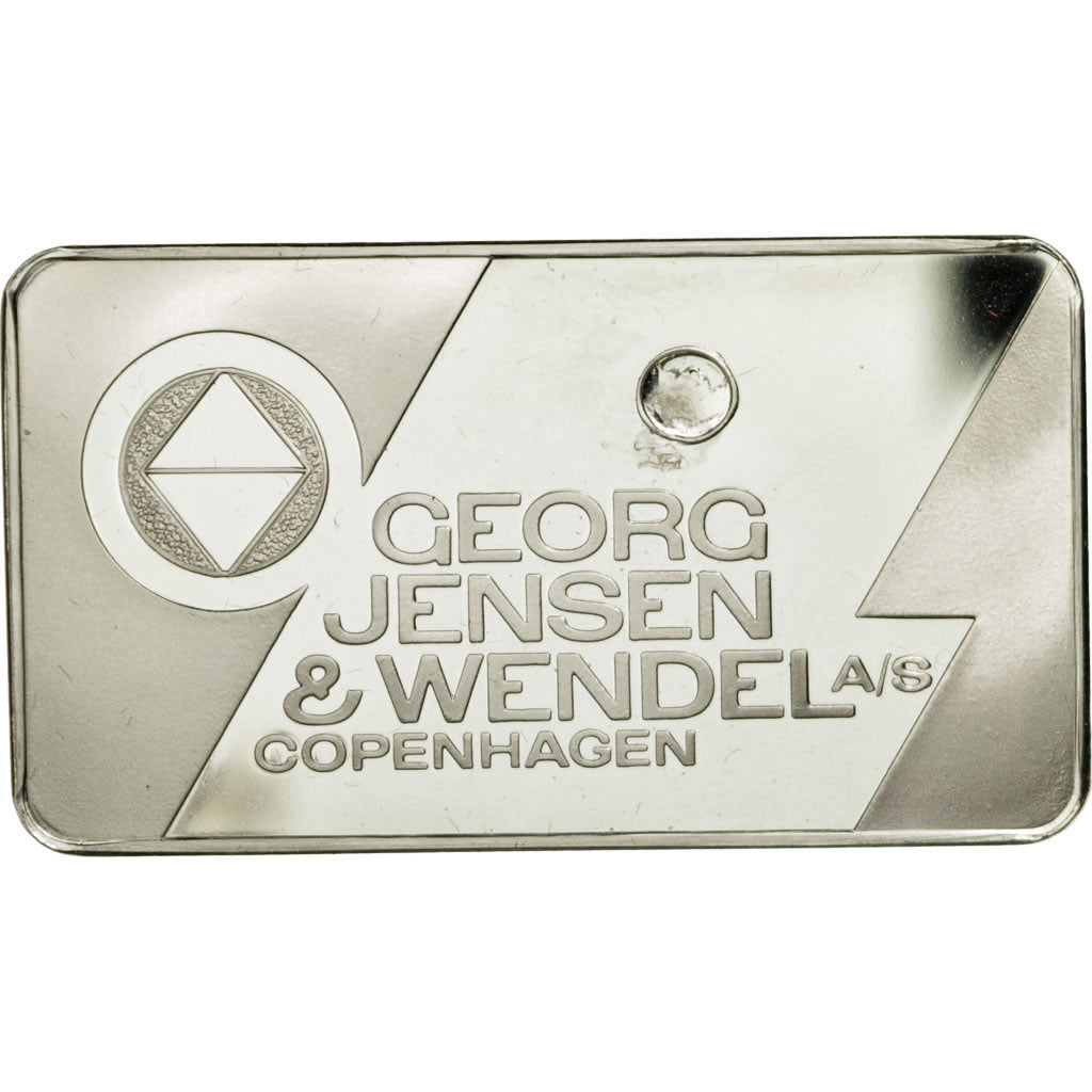 Danemark, Médaille, Lingotin, Geirg Jensenand Wendel, Ambre, Copenhagen, SUP+