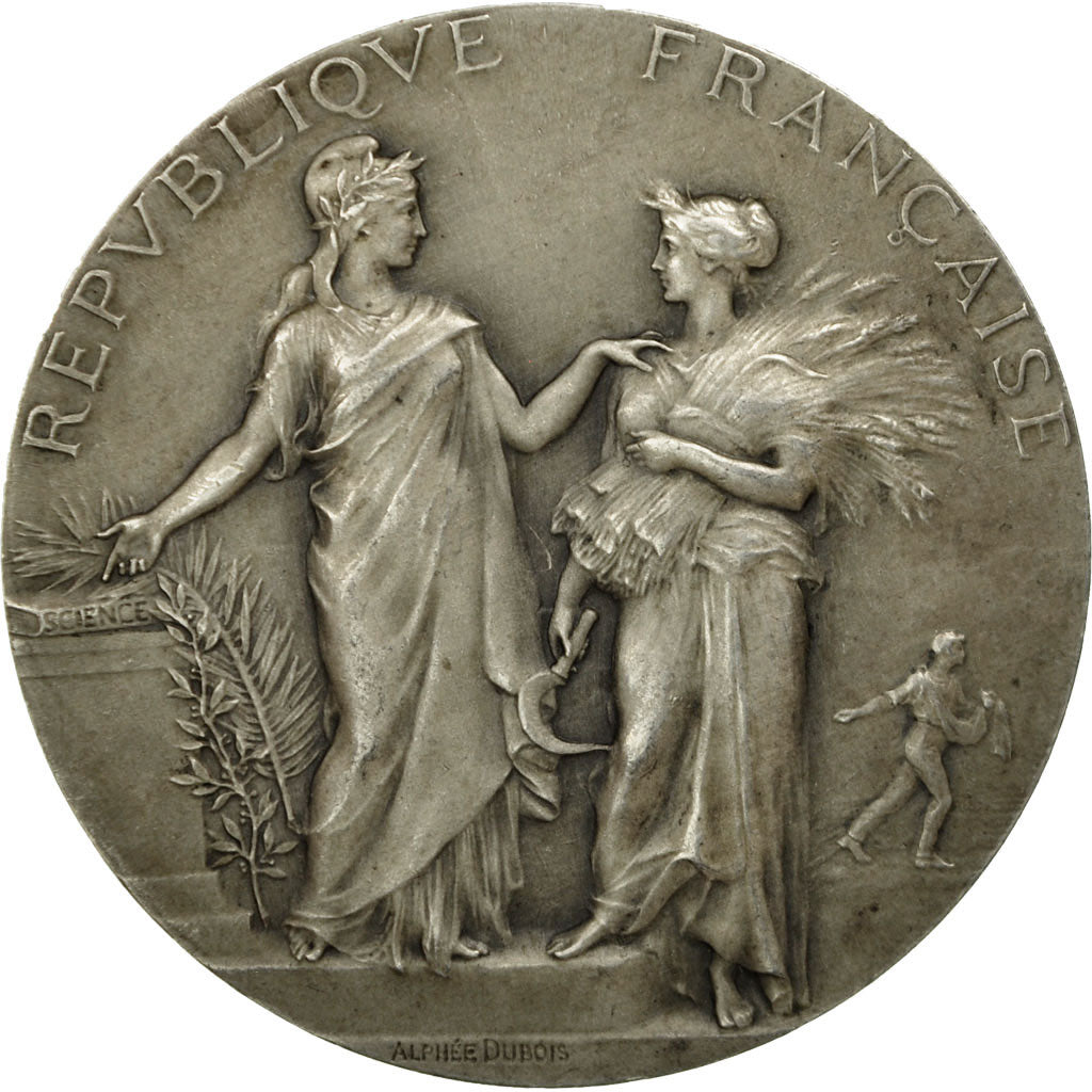 France, Medal, Agriculture, Concours de Prime d'Honneur, Isère, 1923, Dubois.A