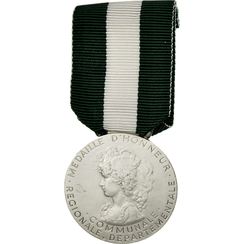 Frankreich, Honneur Communal, République Française, Medaille, Uncirculated