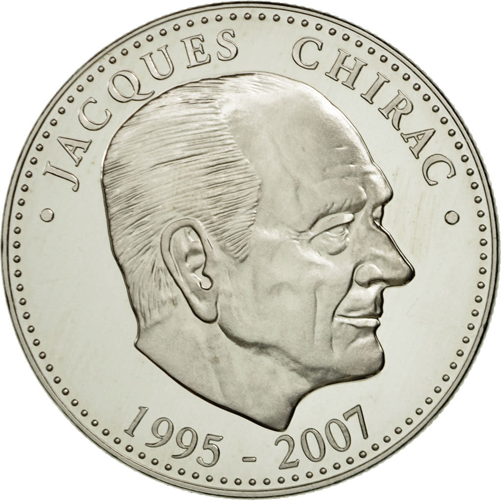 France, Medal, Les Présidents de la République, Jacques Chirac, MS(65-70)