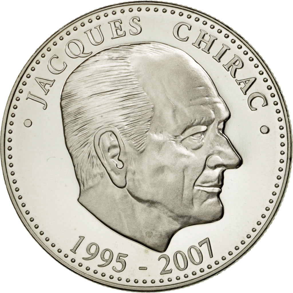 France, Médaille, Les Présidents de la République, Jacques Chirac, FDC