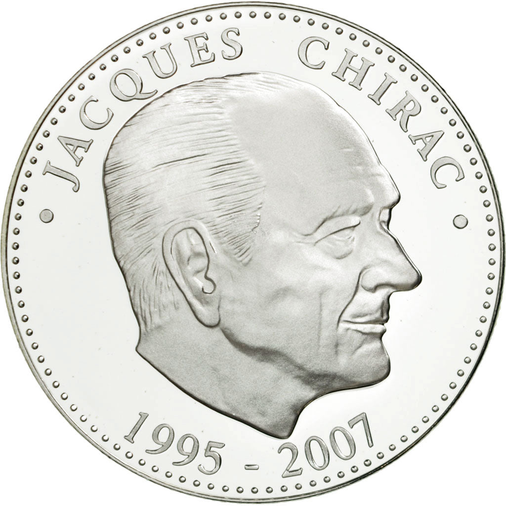 France, Medal, Les Présidents de la République, Jacques Chirac, MS(65-70)