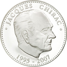 Francia, medaglia, Les Présidents de la République, Jacques Chirac, FDC