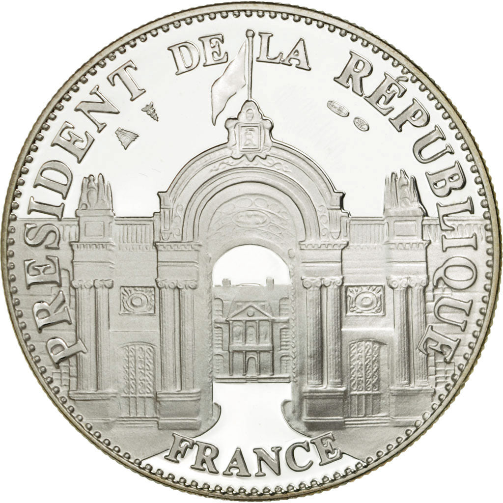 Francia, medaglia, Les Présidents de la République, Jacques Chirac, FDC