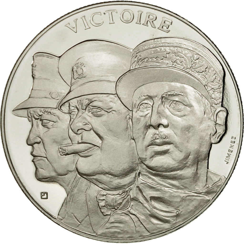 France, Medal, Seconde Guerre Mondiale, La Victoire de 1945, Jimenez, MS(65-70)