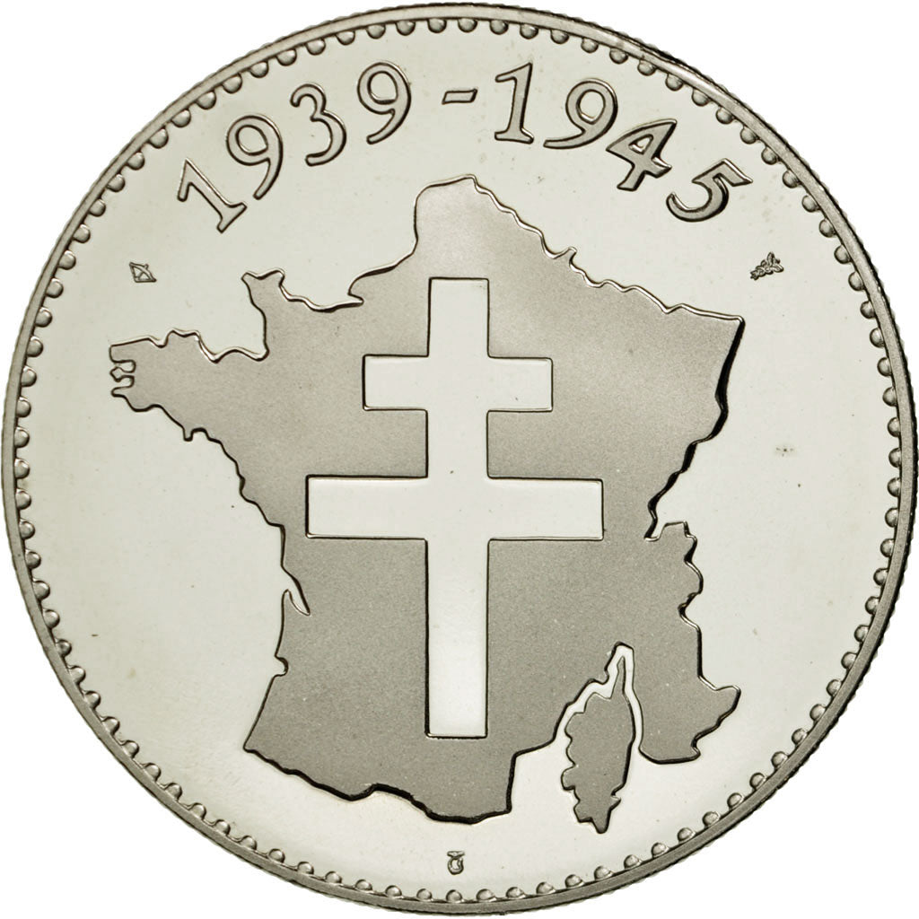 France, Medal, Seconde Guerre Mondiale, La Victoire de 1945, Jimenez, MS(65-70)