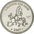 Frankrijk, Medaille, L'Europe des XXVII, La Slovénie entre dans l'Euro, FDC