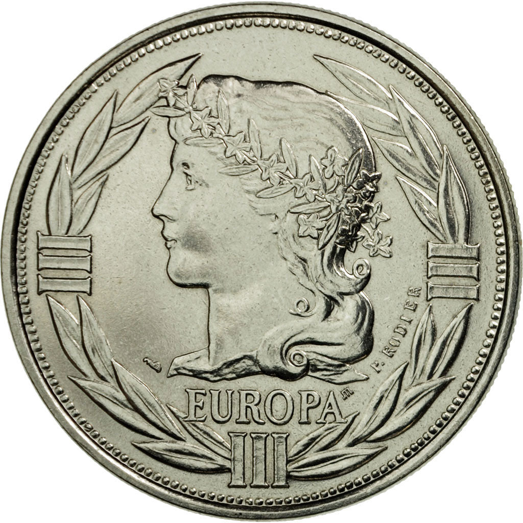 France, Médaille, Ecu Europa, Marianne, 1991, Rodier, FDC, Copper-nickel