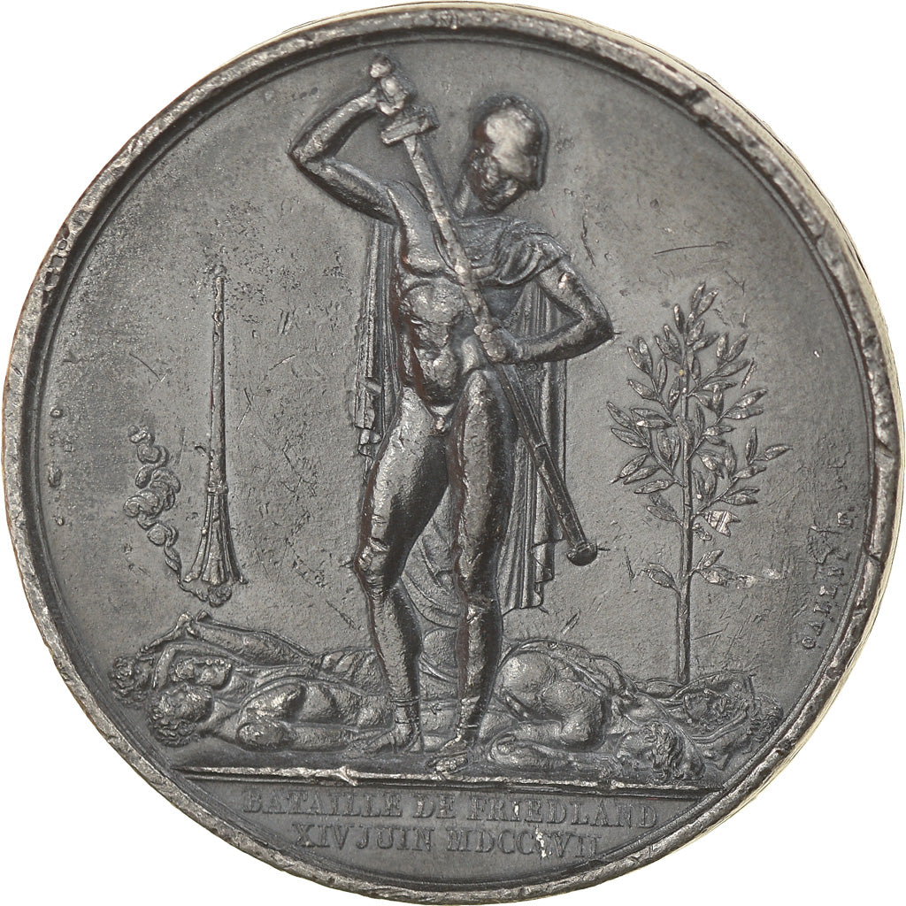France, Médaille, First French Empire, Napoléon Ier, Bataille de Friedland