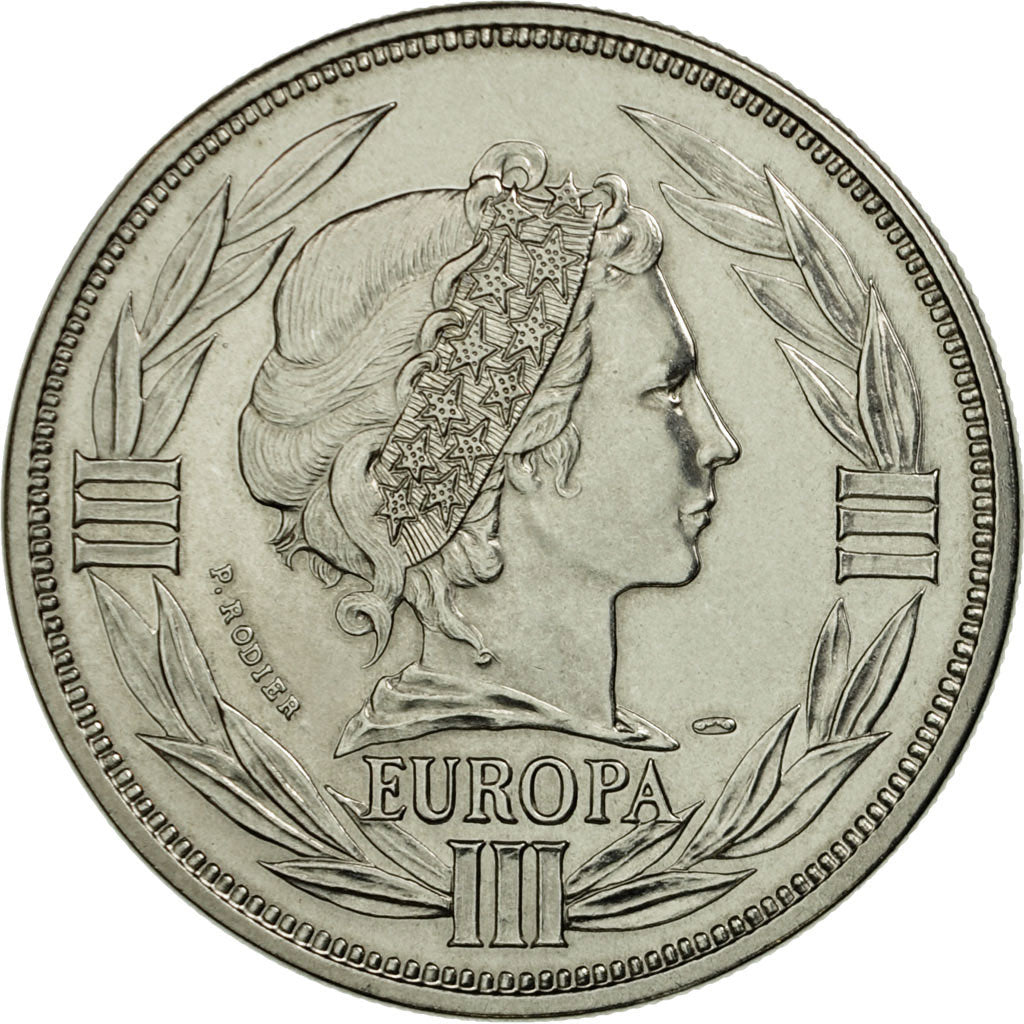 France, Medal, Ecu Europa, Marianne, 1994, Rodier, MS(65-70), Copper-nickel