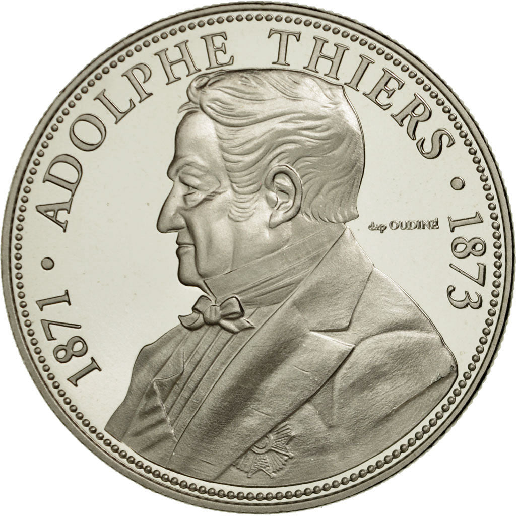 France, Medal, Les Présidents de la République, Adolphe Thiers, Oudiné