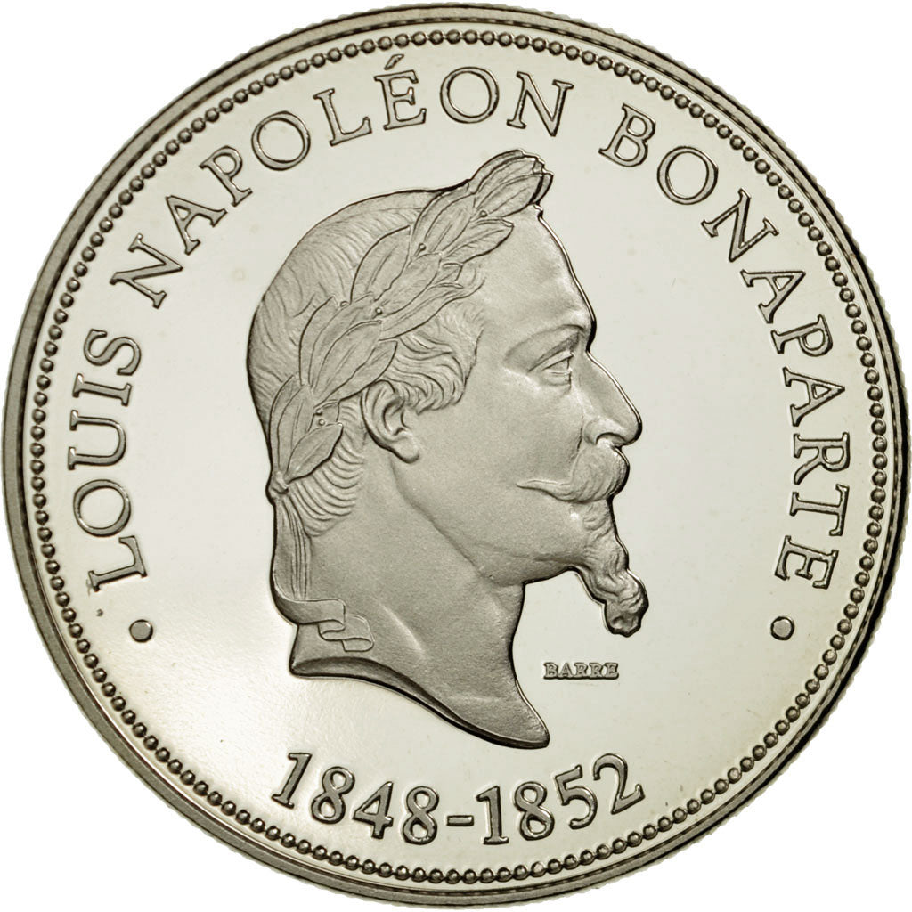 Francia, medalla, Les Présidents de la République, Louis Napoléon Bonaparte