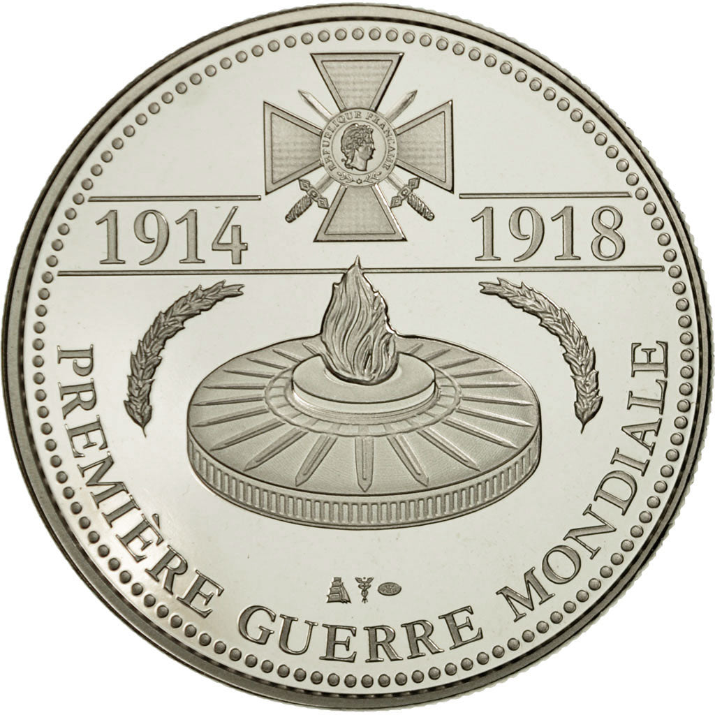 France, Médaille, Première Guerre Mondiale, Centenaire, 2014, FDC