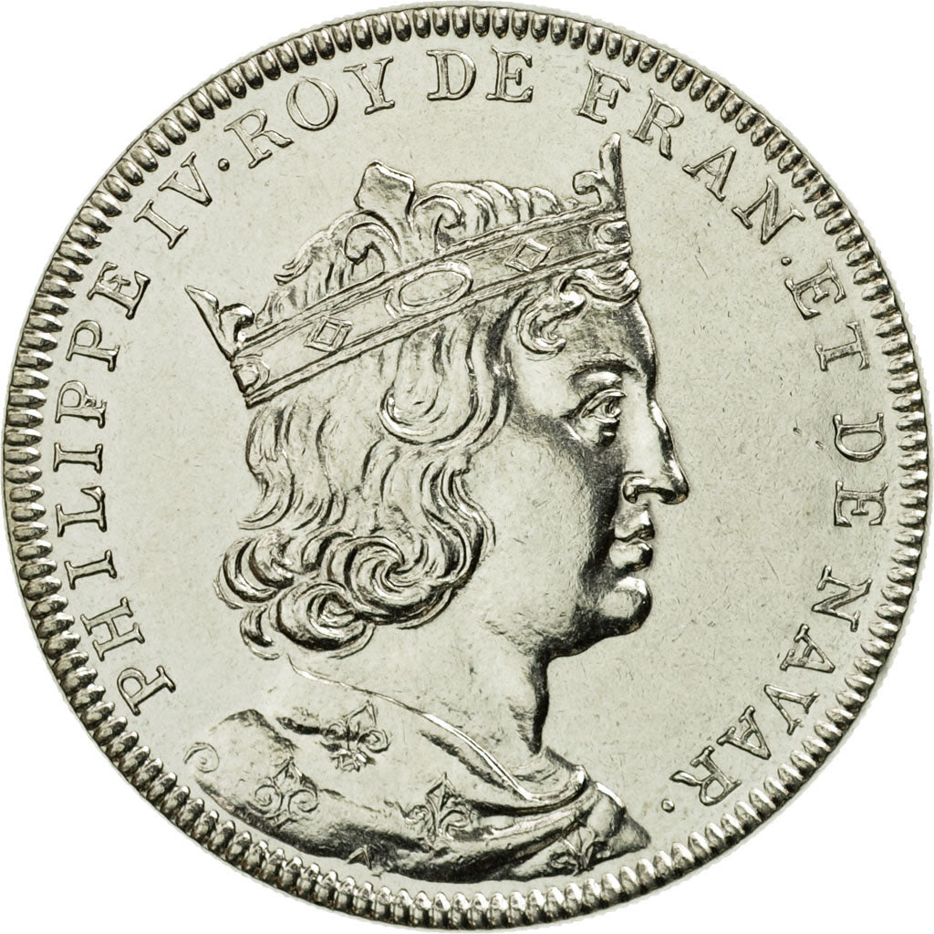 France, Médaille, Les Rois de France, Philippe IV, FDC, Cupro-nickel