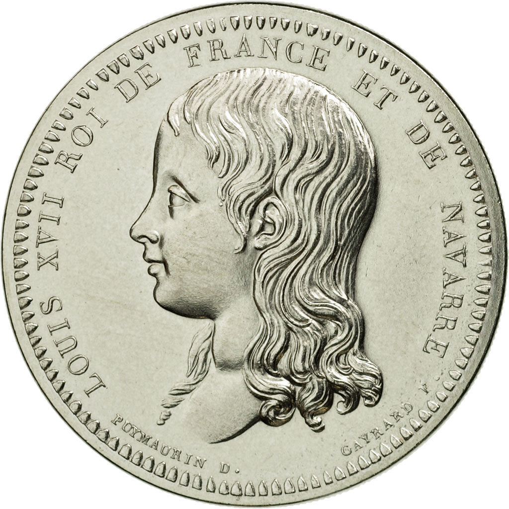 Frankreich, Medaille, Roi de France, Louis XVII, STGL, Cupro-nickel