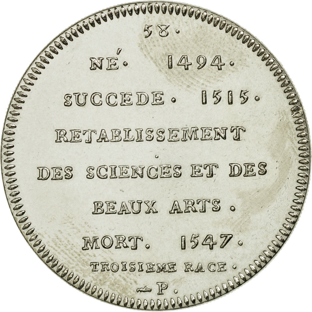 Frankrijk, Medaille, Les Rois de France, François Ier, FDC, Cupro-nickel