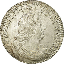 Moneta, Francia, Louis XIV, 1/2 Écu aux palmes, 1/2 Ecu, 1693, Troyes, SPL-
