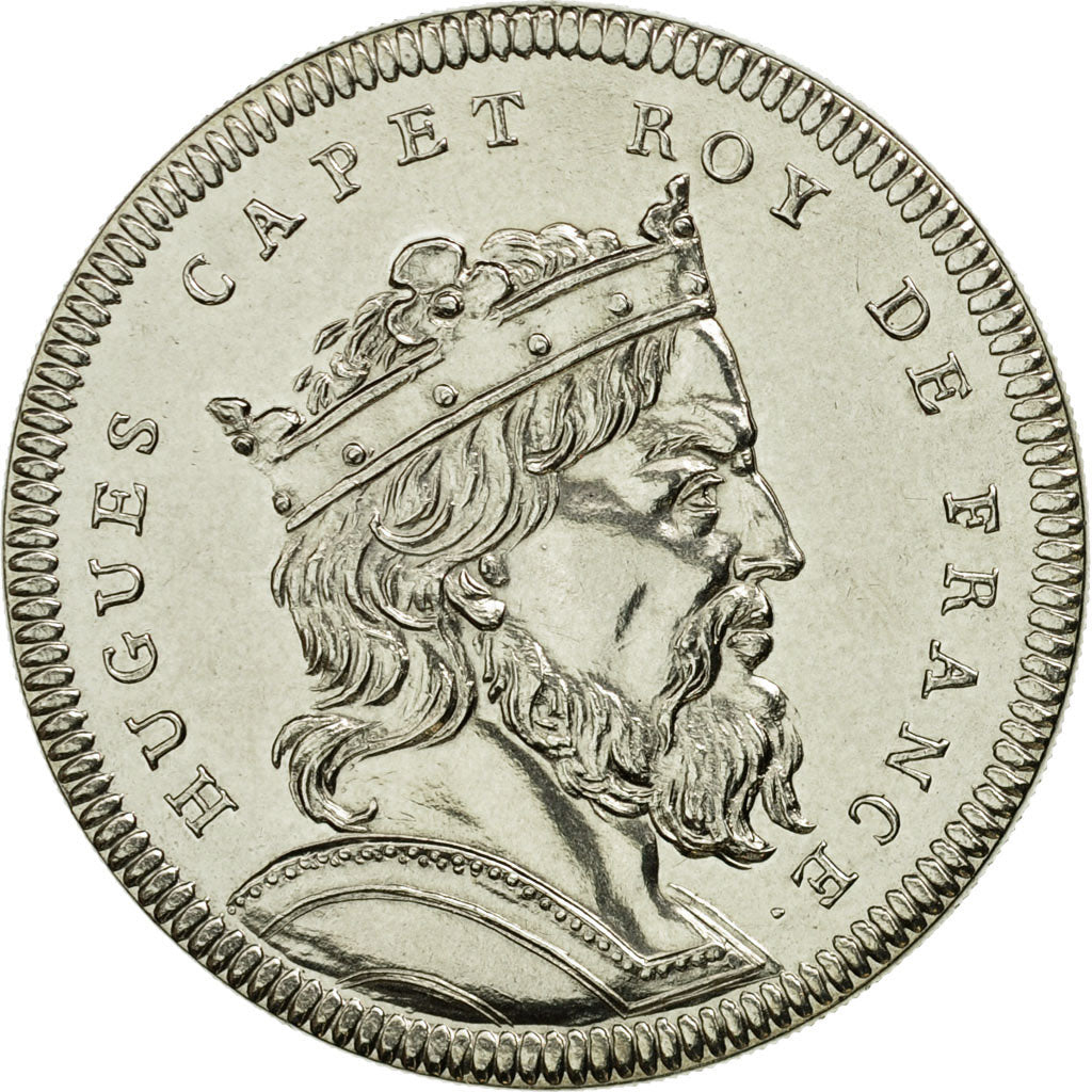 France, Médaille, Les Rois de France, Hugues Capet, FDC, Cupro-nickel