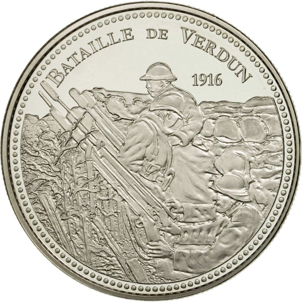 France, Médaille, Centenaire Première Guerre Mondiale, Bataille de Verdun