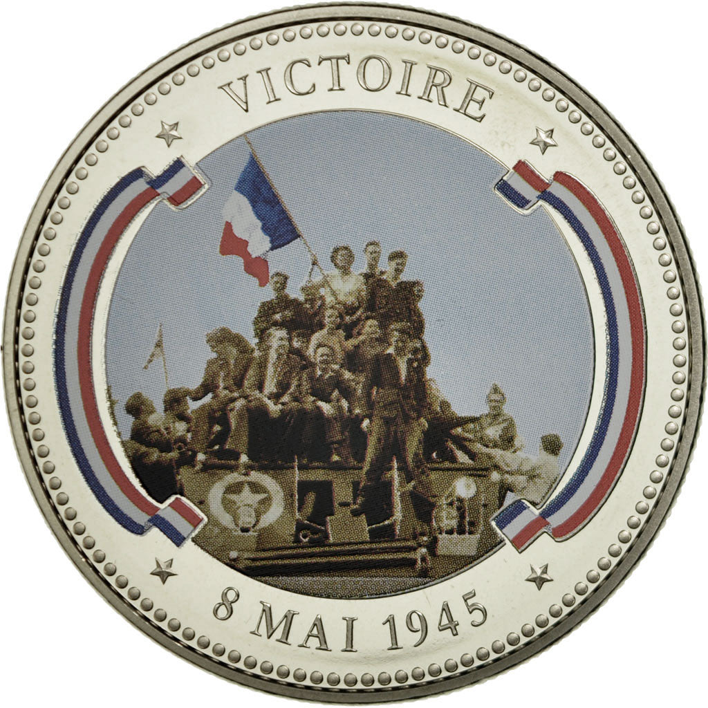 France, Médaille, Seconde Guerre Mondiale, Victoire du 8 Mai 1945, FDC
